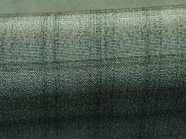 平和屋着物●男性　長襦袢　袷　横段文　正絹　逸品　AABF5966fy