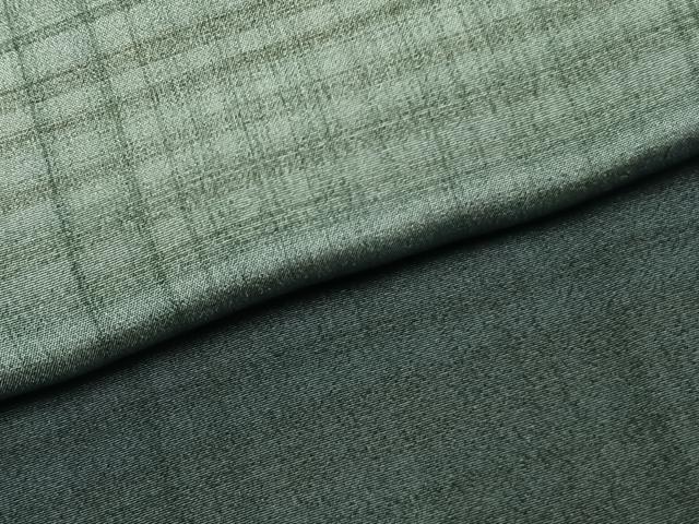 平和屋着物●男性　長襦袢　袷　横段文　正絹　逸品　AABF5966fy