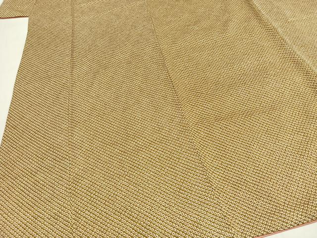 平和屋着物●上質な小紋　総絞り　正絹　逸品　AABF5982fy