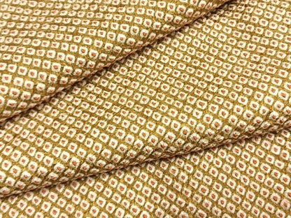 平和屋着物●上質な小紋　総絞り　正絹　逸品　AABF5982fy