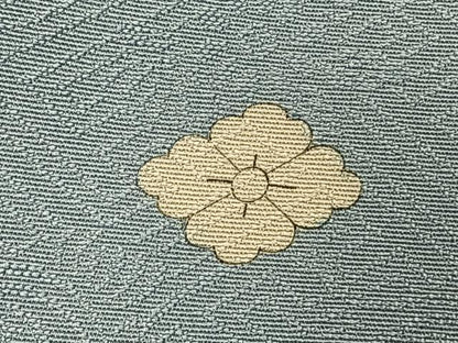 平和屋着物■豪華色留袖 刺繍 流水花文 金糸 正絹 逸品 AABF5990fy