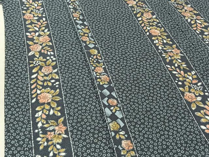 平和屋着物▽小紋 単衣 辻が花 洗える着物 AABF6001jh