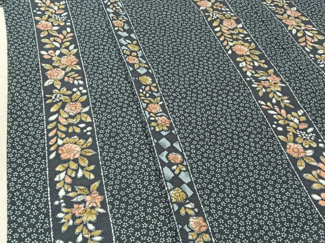 平和屋着物▽小紋 単衣 辻が花 洗える着物 AABF6001jh