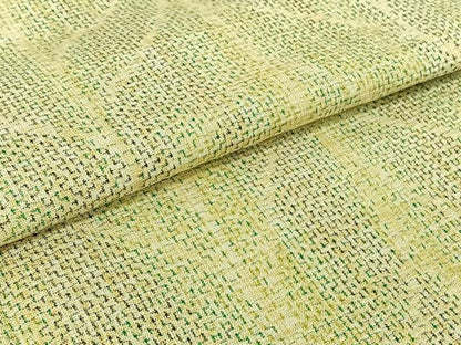 平和屋着物▽上質な紬 単衣 枝葉文 高島屋扱い 正絹 逸品 AABF6021jh