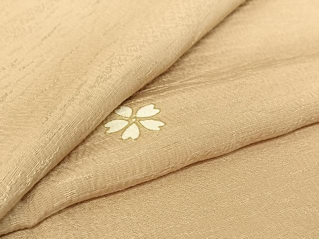 平和屋着物▽上質な小紋 単衣 舞花文 蛍暈し 金彩 正絹 逸品 AABF6040jh