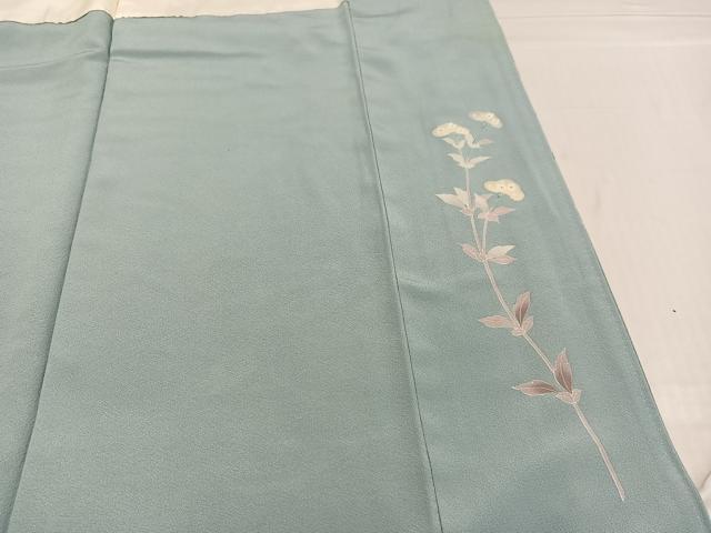 平和屋着物●訪問着 友禅 作家物 央山 枝花文 暈し染め 正絹 逸品 AABF6045ph