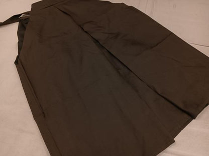 平和屋着物●男性 馬乗り袴 縞 正絹 逸品 AABF6062ph
