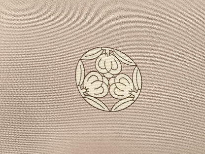 平和屋着物●豪華色留袖 駒刺繍 草花文 正絹 逸品 AABF6076ph