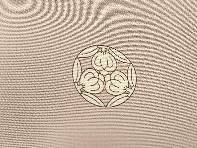 平和屋着物●豪華色留袖 駒刺繍 草花文 正絹 逸品 AABF6076ph