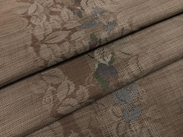 平和屋着物●本場大島紬 カタス9マルキ 舞葉間道 やまと誂製 正絹 逸品 AABF6093ph