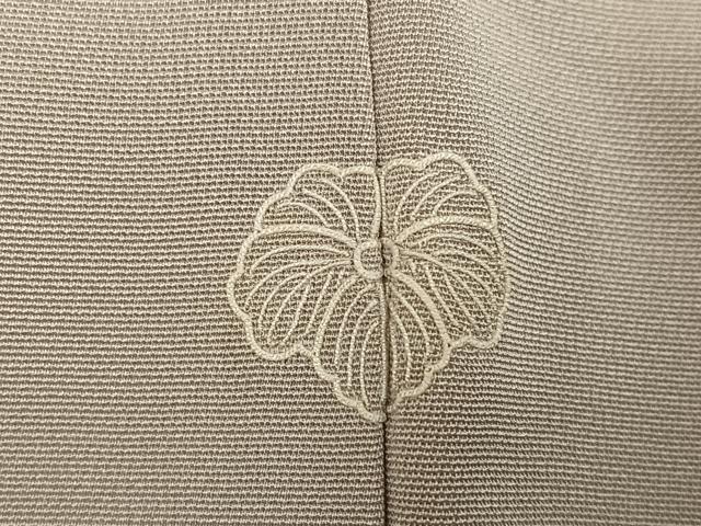 平和屋着物●訪問着 友禅 刺繍 舞扇草花文 金彩 正絹 逸品 AABF6096ph