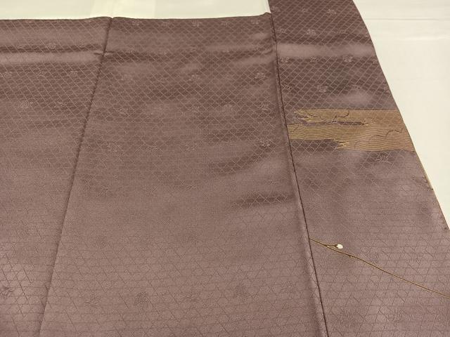 平和屋着物●訪問着 駒刺繍 鳳凰更紗鼓文 暈し染め 金彩 正絹 逸品 AABF6112ph