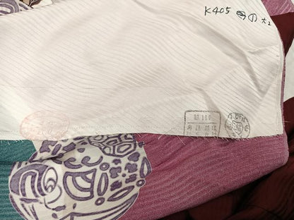 平和屋着物●豪華振袖　刺繍　飛鶴草花文　金彩　仮絵羽　逸品　未使用　AABF6117ph