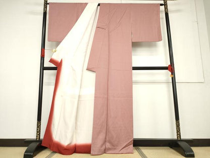 平和屋着物●江戸小紋 立涌文 正絹 逸品 AABF6122ck