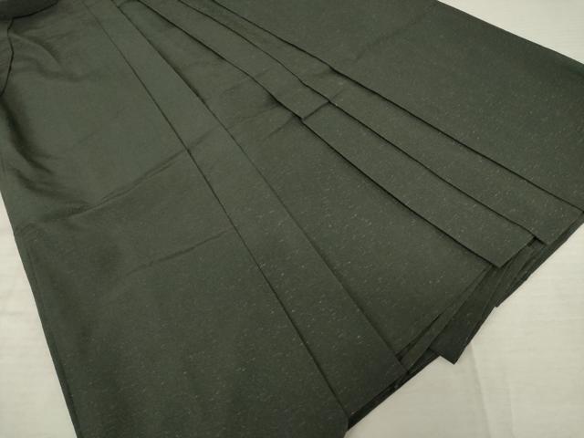 平和屋着物●男性 馬乗り袴 紬地 千歳茶色 高島屋扱い 正絹 逸品 AABF6148ck