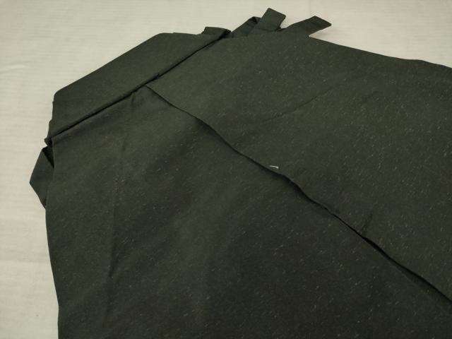 平和屋着物●男性 馬乗り袴 紬地 千歳茶色 高島屋扱い 正絹 逸品 AABF6148ck