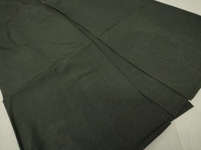 平和屋着物●男性 馬乗り袴 紬地 千歳茶色 高島屋扱い 正絹 逸品 AABF6148ck