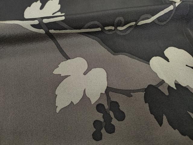平和屋着物●京都の名門ブランド 銀花仙 訪問着 葡萄蔦草文 正絹 逸品 未使用 AABF6154ck