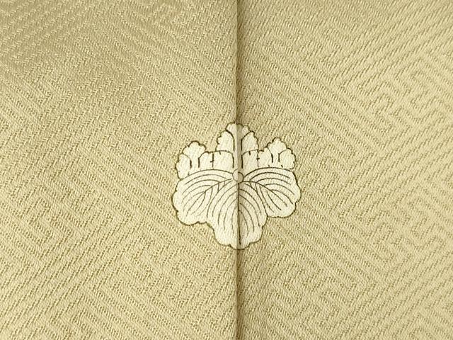 平和屋着物●訪問着 駒刺繍 横段鳳凰花文 暈し染め 金彩 反端付き 正絹 逸品 未使用 AABF6167ck