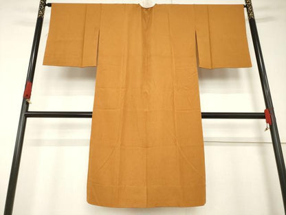 平和屋着物●伝統工芸士 砂川健一 長襦袢 無双仕立て 麻の葉文 反端付き 正絹 逸品 AABF6179ck