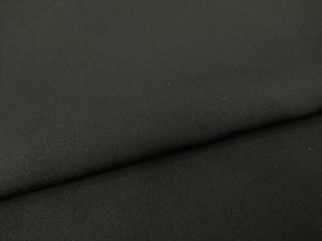 平和屋着物●男性 黒紋付・羽織セット 正絹 逸品 AABF6182ck