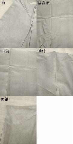 平和屋着物●友禅作家 佐藤平八 訪問着 草花文 正絹 逸品 AABF6186ck