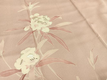 平和屋着物■訪問着 刺繍 枝花文 大丸扱い 正絹 逸品 AABF6222oa