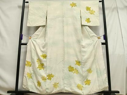 平和屋着物■訪問着 舞花文 暈し染め 正絹 逸品 AABF6240oa