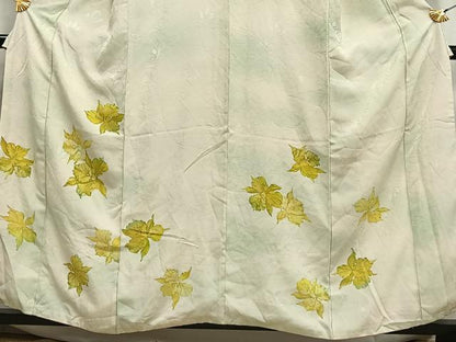 平和屋着物■訪問着 舞花文 暈し染め 正絹 逸品 AABF6240oa