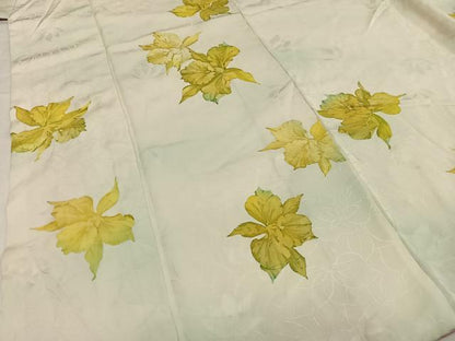 平和屋着物■訪問着 舞花文 暈し染め 正絹 逸品 AABF6240oa