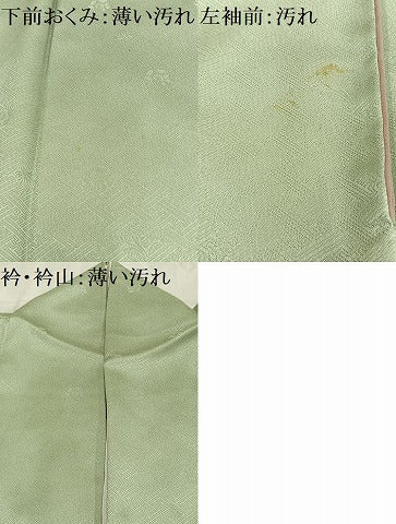 平和屋着物■訪問着 枝花文 暈し染め 金彩 正絹 逸品 AABF6243oa