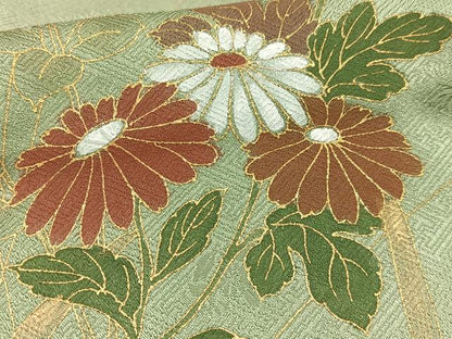 平和屋着物■訪問着 枝花文 暈し染め 金彩 正絹 逸品 AABF6243oa