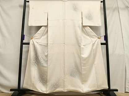 平和屋着物■訪問着 枝花文 暈し染め 正絹 逸品 AABF6262oa