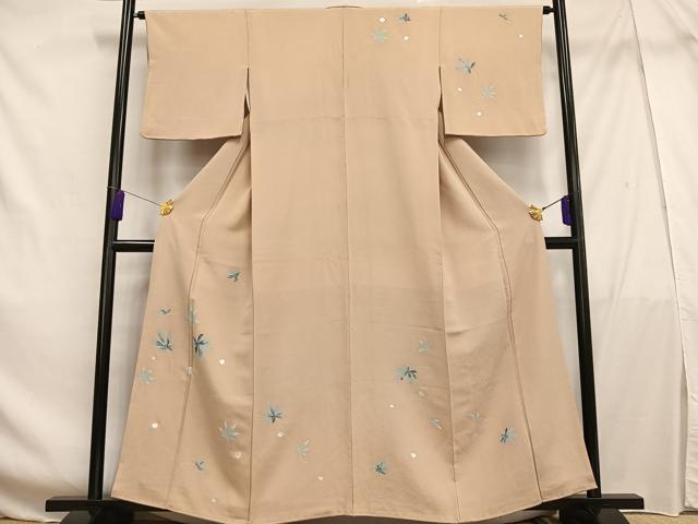 平和屋着物■訪問着 楓文 銀彩 正絹 逸品 AABF6288oa