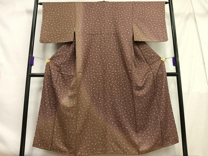 平和屋着物■訪問着 草花文 暈し染め 正絹 逸品 AABF6328oa