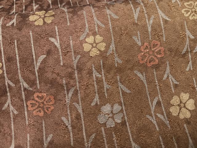 平和屋着物■訪問着 草花文 暈し染め 正絹 逸品 AABF6328oa