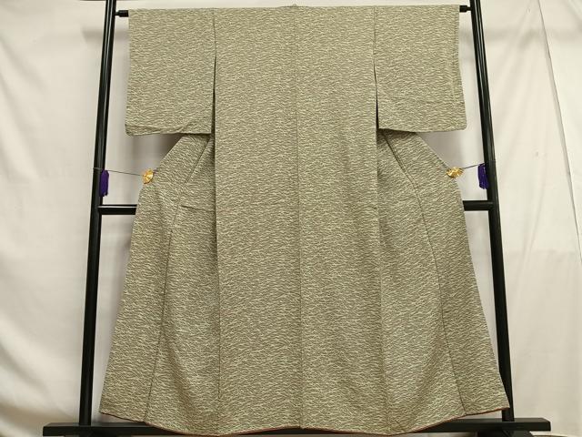 平和屋着物■上質な小紋 群鶴 正絹 逸品 AABF6395oa