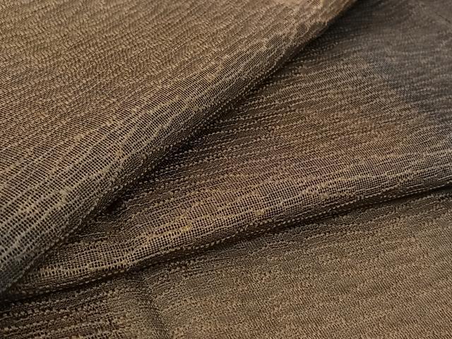 平和屋着物▽道行コート スリーシーズン 春夏秋 塵除け 間道 ロング丈 正絹 逸品 AABF6429jh