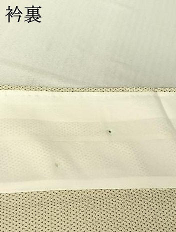 平和屋着物▽本塩沢 やまだ織 単衣 蚊絣 証紙付き 正絹 逸品 AABF6439jh