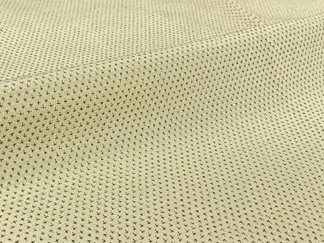 平和屋着物▽本塩沢 やまだ織 単衣 蚊絣 証紙付き 正絹 逸品 AABF6439jh