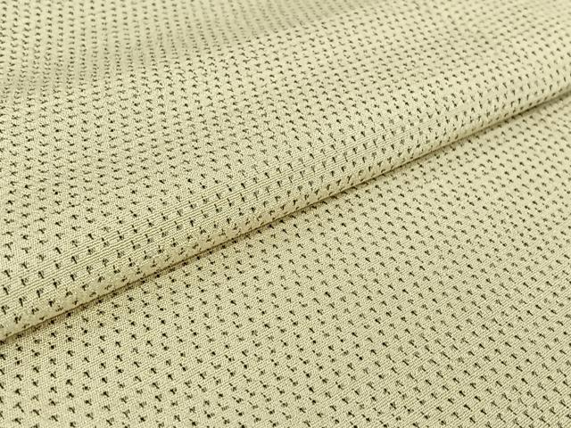 平和屋着物▽本塩沢 やまだ織 単衣 蚊絣 証紙付き 正絹 逸品 AABF6439jh