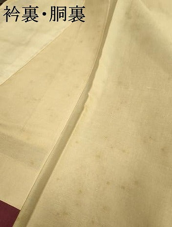 平和屋着物●本場大島紬 龍郷絣 正絹 逸品 AABF6584cs