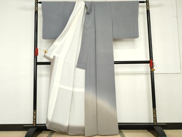 平和屋着物●訪問着 霞文 暈し染め 正絹 逸品 AABF6602cs