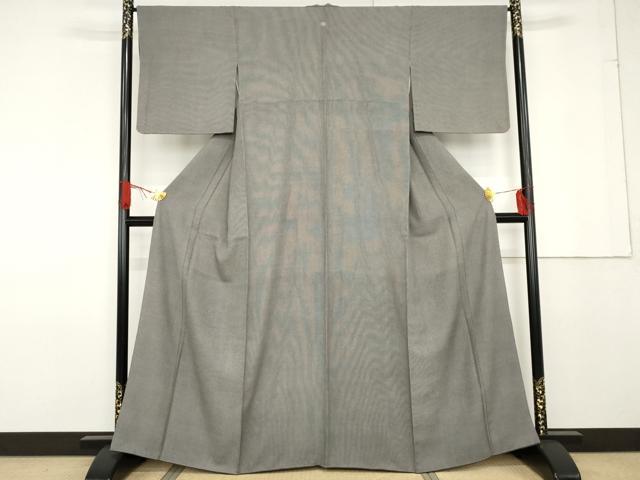 平和屋着物●江戸小紋 角通し 正絹 逸品 AABF6607cs