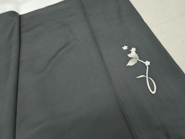 平和屋着物●本加賀友禅作家　松島由美　訪問着　枝花文　正絹　逸品　AABF6612cs