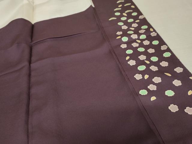 平和屋着物●訪問着 中国三大刺繍 相良刺繍 作家物 絞り 葉葦工房 樹林舞花文 銀通し地 正絹 逸品 未使用 AABF6614cs