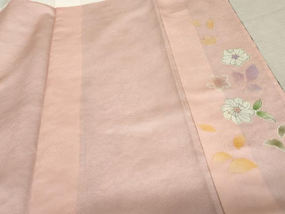 平和屋着物●豪華振袖　辻が花　暈し染め　銀通し地　正絹　逸品　AABF6617cs
