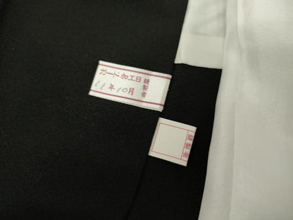 平和屋着物●本加賀友禅作家 池田裕 黒留袖 鴛鴦 正絹 逸品 AABF6622cs