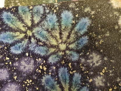 平和屋着物●豪華振袖　辻が花　暈し染め　金彩　金通し地　正絹　逸品　AABF6633cs