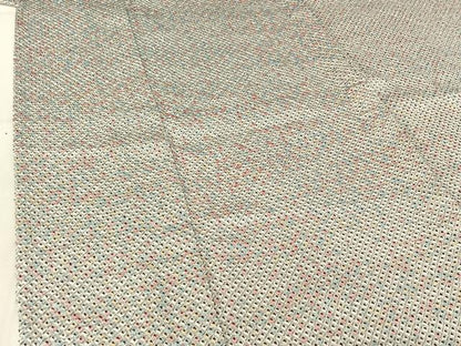 平和屋着物▽上質な小紋 単衣 総絞り 正絹 逸品 AABF6671jh